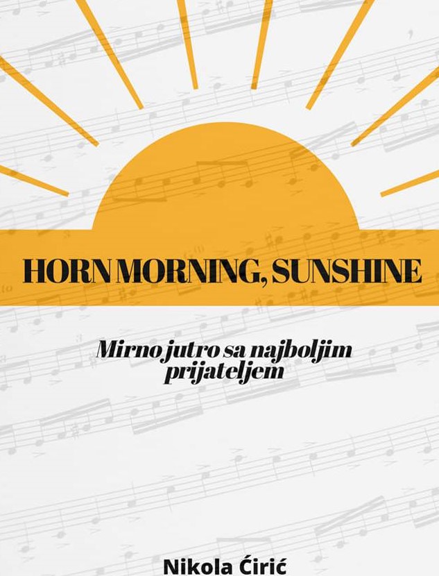 Horn Morning, sunshine,slika sa korice knjige